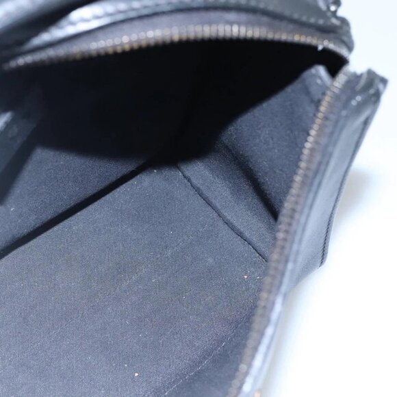 FENDI Hand Bag Leather 2way Black Auth PP274V - Picture 11 of 16